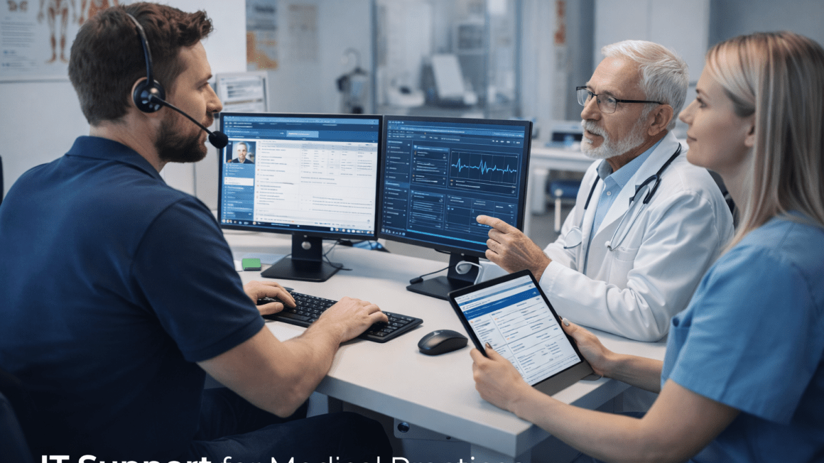 IT support for medical practices Cairns