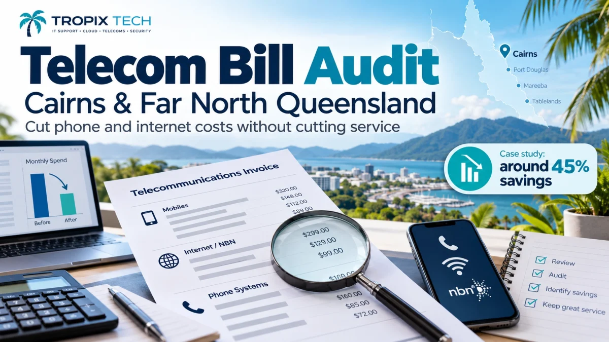Tropical Telecom Bill Audit Banner